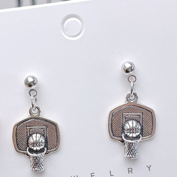 Jewelry - Basketball Stud Earrings